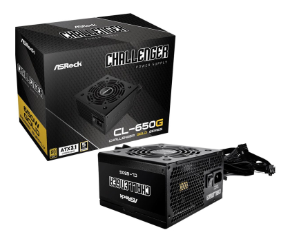 Zasilacz ASROCK Challenger 650W 80 Plus Gold